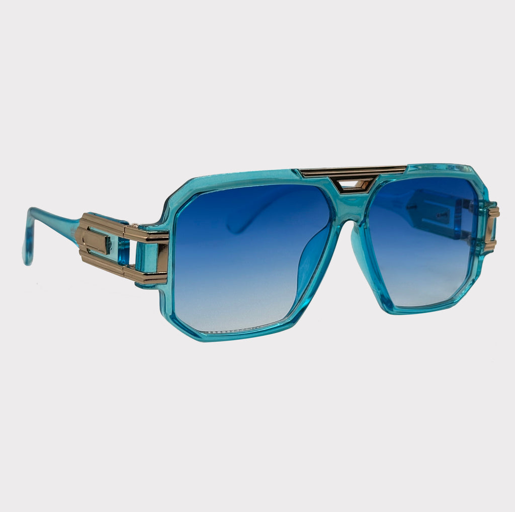 Frosted Future sunglasses side profile