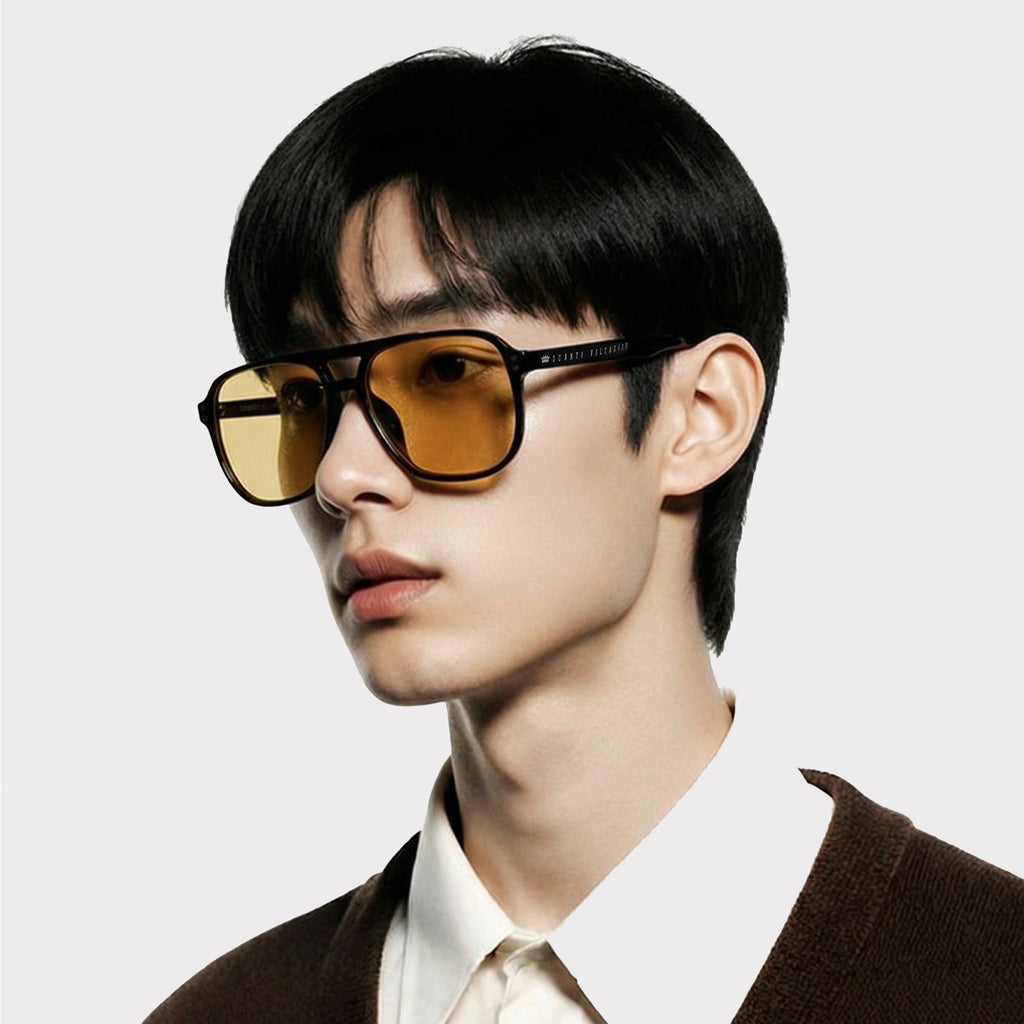 Smoked Horizon sunglasses lifestyle shot