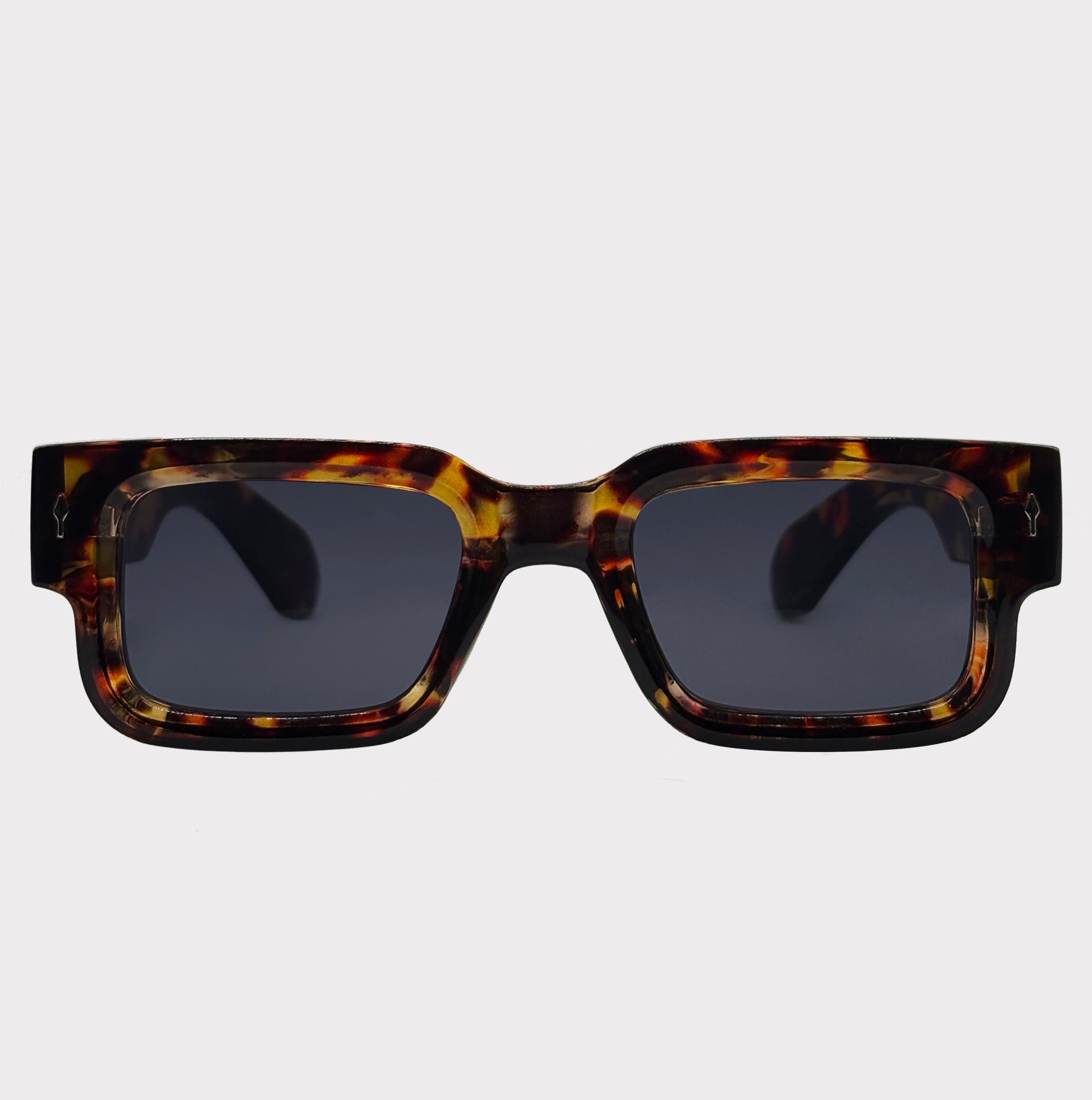Burnt Empire streetwear sunglasses front view